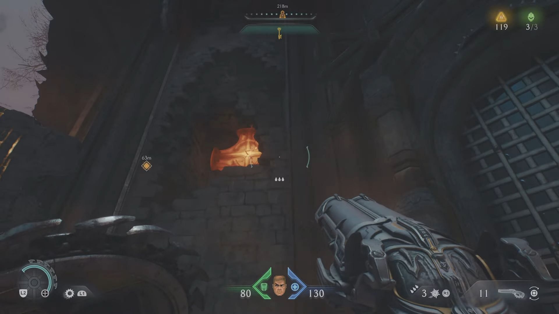 Fifth secret area in Abyssal Forest (Image via Sportskeeda Gaming | Bethesda Softworks)